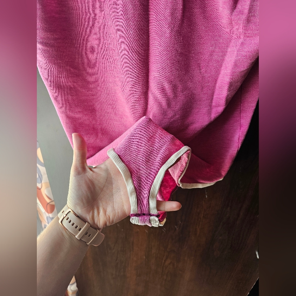 Free People Pink and White Bodysuit - Picture 5 of 6